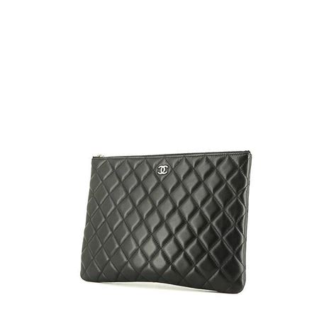 pochette chanel nera|borse chanel outlet.